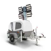 HIMOINSA 4 X 350W 8.5m High Dark Sensor Led Diesel Lighting Tower H-COMPACT