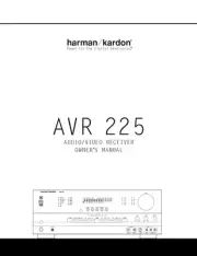 Harman Kardon AVR-225 AV Receiver Owners Manual