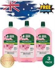 Palmolive Foaming Liquid Hand Wash Soap 3L (3 x 1L packs) Japanese Cherry