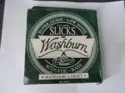 Vintage Washburn Slicks Acoustic Bass Strings Genesis Mike Rutherford