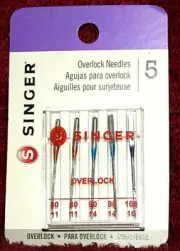 Singer Universal Regular Point Overlock Machine Needles