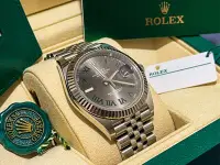 在飛比找Yahoo!奇摩拍賣優惠-Rolex 126334 綠羅馬 (已交流)