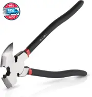 Bates- Fencing Pliers, 10-Inch, Multi Tool Fence Pliers, Fence Tools, Barbed Wi