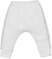 [MORI] Baby Boys and Girls Yoga Pants - Organic Cotton Unisex Infant Harem Style Bottoms with Elastic Waist and Back Pocket