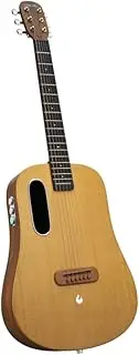 [LAVA] ME AIR Acoustic Electric Guitar,Thin and Light SPRUCE Guitars with FreeBoost Magnetic Effect Onboard Right Handed 6 Steels String Acustica Guitarra For Adults & Teens & Beginner (SPRUCE)
