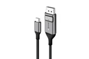 Alogic ULCDP02-SGR 2m Ultra USB-C (Male) to DisplayPort (Male) Cable 4K @60Hz Space Grey