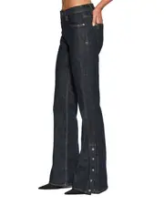 Soho Original Snaps Mid Rise Bootcut Jean - Dark Denim Wash | Ksubi ++
