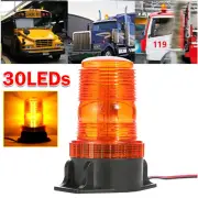 30 LED Strobe Beacon Light Forklift Truck ATV Rooftop Amber Emergency Warning (for: Renault)