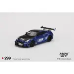 MINI GT 1/64 LB WORKS NISSAN GTR R35 35GT-RR MINIGT 299 藍