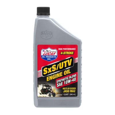 Lucas Oil Sxs Semi Synthetic Engine Oil 10W40 1 Qt | 11196
