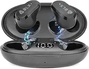 BLXBUDS Wireless Earbuds G2 - True Wireless Earbuds with Charging Case | Dual-Stereo TWS Wireless Earbuds | Bluetooth Wireless Earbud with Dual Mics for iPhone and Android | Up To 6 Hours Battery Life