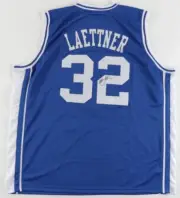 CHRISTIAN LAETTNER SIGNED AUTOGRAPHED MINNESOTA TIMBERWOLVES NBA JERSEY