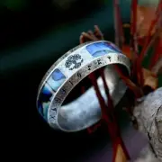 Punk Rings Men Silver Titanium Steel Tree of life Vintage Stainless Steel Ring