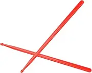 HYTROVE 1 Pair Nylon Drumsticks for Percussion Instruments Lightweight with Non Slip Handles for Beginners and Professionals Smooth Surface for Comfort Design