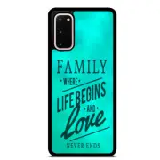Family Inspiring Quote Case Cover For Samsung Galaxy S23 S22 Plus Ultra S21+ S20