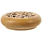 Carving Hollow Out Coil Incense Burner Home Incense Holder Desktop Censer