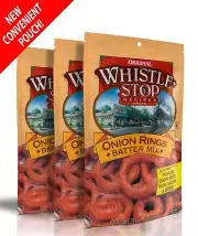 Original WhistleStop Cafe Recipes | Onion Ring Batter Mix | 9-oz | Case of 3
