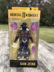 McFarlane Toys Action Figure Mortal Kombat 11 Sub-Zero Winter Purple Variant 7"