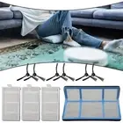 For ZACO Vacuum Cleaner Parts Set 10pcs for Models For V3 For V3s and more