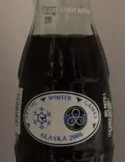 Arctic Winter Games Alaska 2006 Coca Cola Bottle