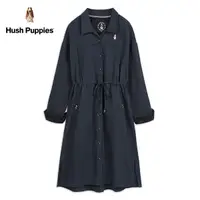在飛比找Yahoo奇摩購物中心優惠-Hush Puppies 外套 女裝知性抽繩寬袖長版外套