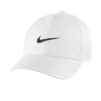 在飛比找PChome24h購物優惠-Nike 帽子 Legacy91 男女款 白 老帽 高爾夫球