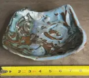 hand made ceramic bowl, hand made clay plate, hand made pottery dish