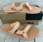 Teva 1124230 Universal Slide Women's Sandals Textural Beach Sand US 8 UK 6 EU 39