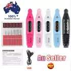 Electric Nail File Art Drill Acrylic Manicure Pedicure Machine Set Kit Tools