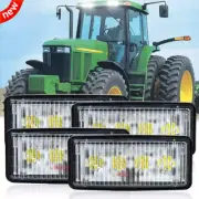 4pcs LED Upper Cab Light Lamp FOR John Deere 7210, 7410, 7510, 7610, 7710