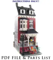 Custom Modular Building House INSTRUCTIONS ONLY!!