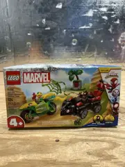 LEGO Marvel Spidey Spin and Electro Dinosaur Vehicle Chase 11198 BoxDamaged