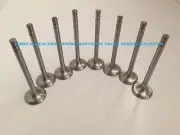 Fits Nissan Hyster Yale forklift Cedric H20 valves intake exhaust set/8 .341