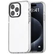 For iPhone 15 Pro Max/15 Pro/15 Case Crystal Clear Shockproof Bumper Slim Cover