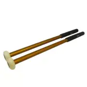 FLEOR 1Pair of Timpani Mallets Nylon Heads Drum Mallets Metal Handle