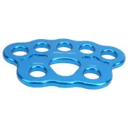 45KN 8‑Hole Rigging Plate Multi Anchor Split Divide Connector For Rock Clim WP