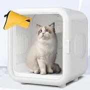 Ultra-Quiet Pet Dryer Box for Dogs&Cats - Efficient Hair Dryer for Pet Grooming,Safe&Fast Drying
