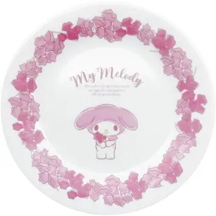 【震撼精品百貨】My Melody_美樂蒂~日本SANRIO三麗鷗 美樂蒂陶瓷圓盤19.5cm(花圈款)*27425