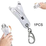 Precise Thread Size Checker Keychain Creative Convenient High Performance