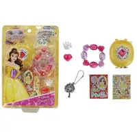 在飛比找PChome24h購物優惠-Maruka 迪士尼 美女與野獸 貝兒 公主 香水寶盒飾品組