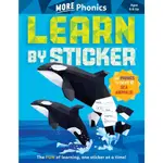 【WORKMAN】英文 自然發音遊戲 貼紙書 LEARN BY STICKER: MORE PHONICS