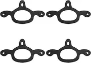 Be In Your Mind 4Pcs Rubber Spur Straps Tie-Down Straps Spur Tie-Down for Training Horses