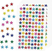 Sparkly Star Stickers, 1200 Pieces, Assorted Colours, for Teachers and Students (Multicolor, 1 cm (2880 pcs))