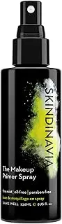 Skindinavia The Makeup Primer Spray - Hydrating Spray On Base Layer For Normal & Combination Skin - Professional Pore Minimizing Primer Mist for Face (8 Oz)
