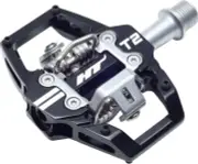 HT Components T2 Clipless Platform MTB Mountain Bike Pedals Titanium Black