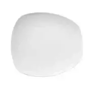 Oneida L5750000131 Luzerne Stage Warm White 8.88"x7.88 Porcelain Plate - 2 Doz