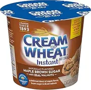 Cream of Wheat, Hot Cereal to Go, Maple Brown Sugar Walnut, 2.29 Ounce (Pack of 6)