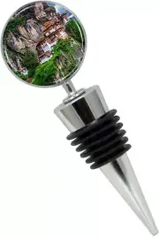 Bhutan Wine Bottle Stopper in Gift Box