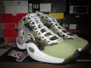 NEW REEBOK QUESTION MID BAPE MITA FIRST CAMO GREEN BD4232 WHITE SZ 8 9