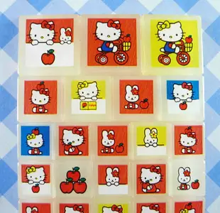 【震撼精品百貨】Hello Kitty 凱蒂貓 KITTY立體貼紙-蘋果 震撼日式精品百貨